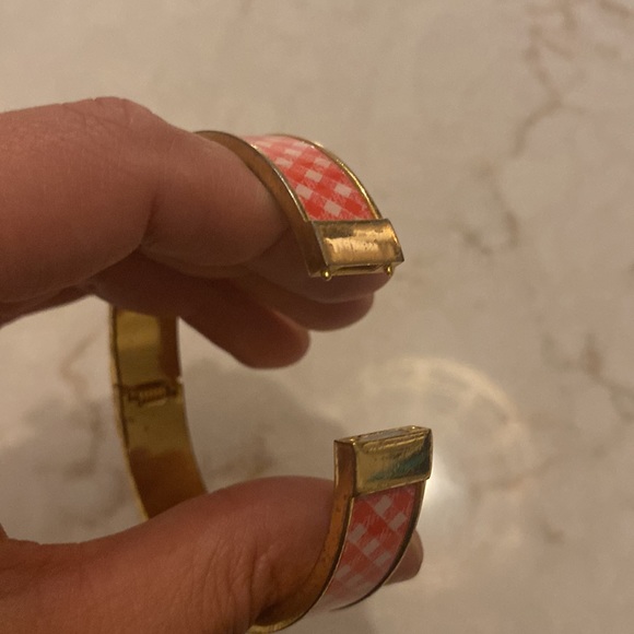 Talbots Gingham Enamel Bangle - Picture 3 of 4